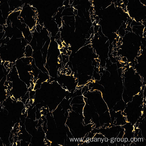 Black Mirco Crystal Composite Panel Floor Tile